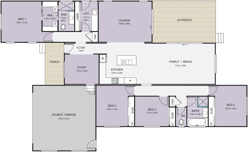 The McLaren Floor Plan